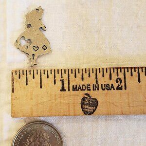 Bracelet Charm ALICE IN WONDERLAND Silhouette Butterfly Heart Diamond